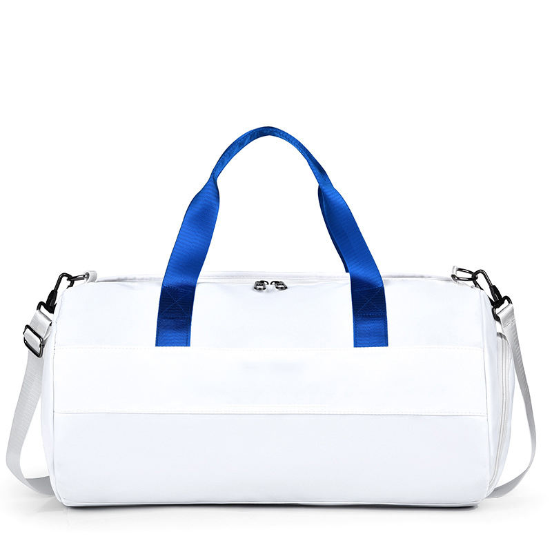 방수 휴대용 프리미엄  흰색 여행 접이식 듀펠 백 