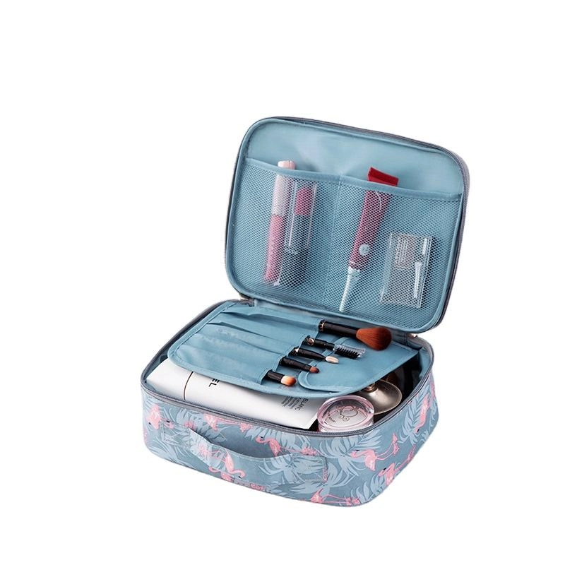 세면용품 저장 큰 여행 손잡이 개인화된 주머니 