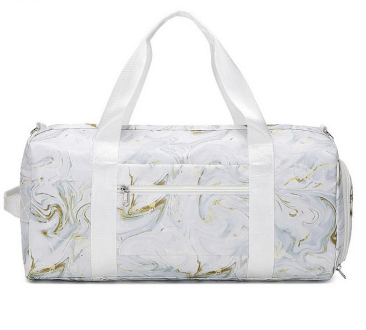  대용량  PU 가죽  방수 스포츠 여행 듀펠 백