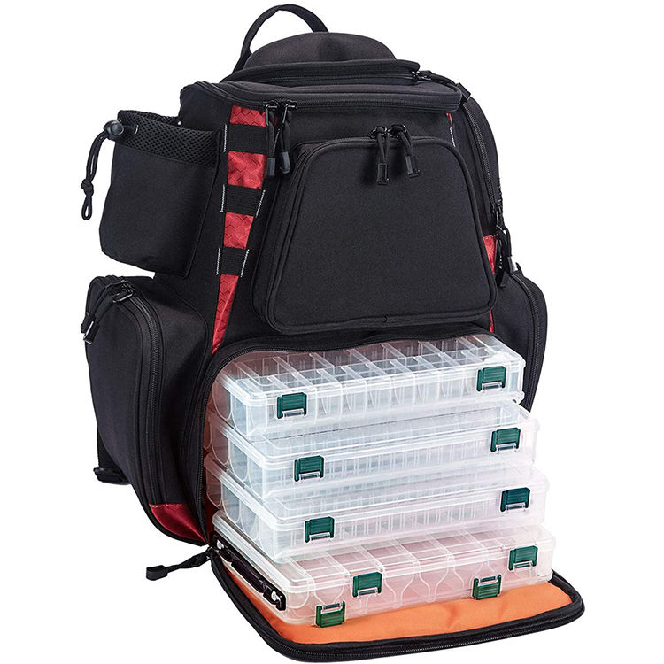 방수 낚시 트레이 가방 여행 프로  낚시 미끼 가방 배낭 