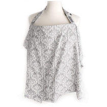 모유 수유  Burp Cloth에 수 놓은 간호 커버 Best Apron Cover Up