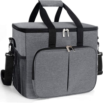 여행용 접는 누수 방지 휴대용 대형 절연점심 소프트 쿨러 토트 백 