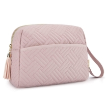 캐리 핸들 메이크업 핑크 컬러 여행  화장품 세면 용품 가방 