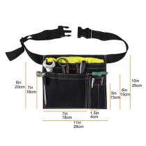 정원 공예 키트 야외 캔버스 휴대용 대용량 스토리지 화니 팩 