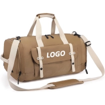 신발 수납 공간이있는 주말 밤새 가방