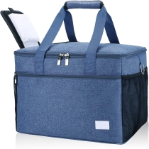 접이식 냉동고 열 누출 방지 40 캔 쿨러 휴대용 점심 대형 토트 백