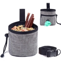 휴대용 강아지 애완 동물 훈련 벨트 파우치 조절 허리 개 훈련 치료 가방 