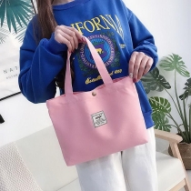 지퍼가 달린 대형 캔버스 친환경 면화 캔버스 토트 백 