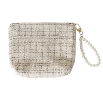 내구성 간단한 고품질 폴리 에스터 여행 메이크업 세면 용품 화장품  파우치 백 