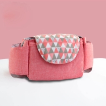 대형 기저귀 가방  컵 홀더가있는 휴대용 유모차 행잉 백