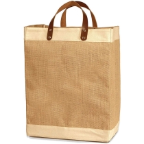 프랑스 시장 친환경 대형 삼베 황마 쇼핑 식료품 가방  토트 상품 및 용품