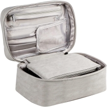  전문 메이크업 아티스트 가방 브러시 홀더와 세면 용품 가방