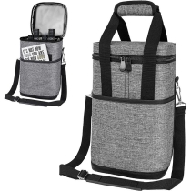 누출 방지 대용량 고품질 여행 피크닉 6 병 토트 와인 쿨러 가방