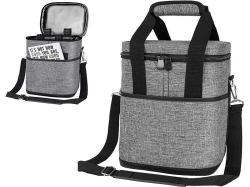 누출 방지 대용량 고품질 여행 피크닉 6 병 토트 와인 쿨러 가방