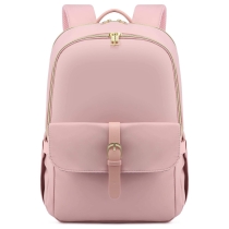 핑크 방수 레저  팩 학교 책 가방 여자 노트북 배낭 