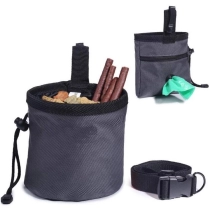 세련된 경량 휴대용 작은 애완 동물 훈련 치료 주머니 허리 벨트 개 치료 가방