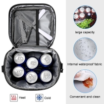 단열 피크닉 쿨러백 아이들 학교 도시락가방 대량 고품질