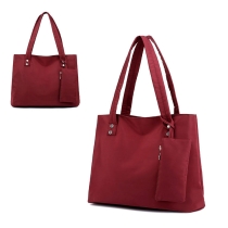 대용량  패션 내구성 토트 백 여성 양동이 핸드백 