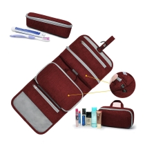 새로운 휴대용 메이크업 대용량 접는  워시 가방 