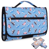 패딩 된 소형 아기  여행 변경 매트 휴대용 기저귀 변경 패드