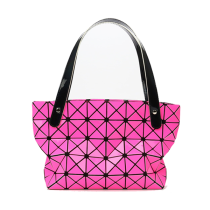 새로운 디자인 변경 가능한 모양 격자 핸드백 PVC 토트 백