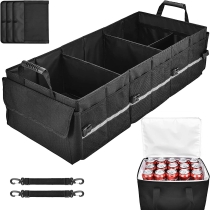 자동차 트렁크 백 3 구획 SUV 용 접이식 스토리지 