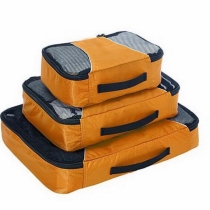 압축 3개 세트 여행용 포장 큐브 천 정리함 