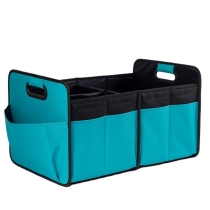 자동차 콘솔  접이식 강화 핸들 자동차 트렁크 스토리지 박스