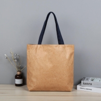 tyvek 토트 백 방수 초경량 캐주얼 어깨 가방 내구성 토트 핸드백 