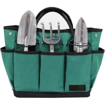 내구성 캐리어 원예 스토리지 토트 멀티 포켓 정원 식물 도구 세트 저장소 내용 가방