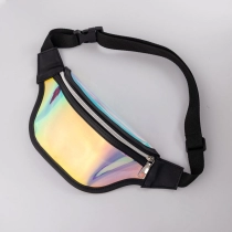 축제 여성을위한 세련된 홀로그램 레이브 화니 팩 