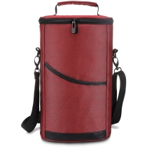 코르크스크류가 있는 고품질 최고의 선물 와인 쿨러 토트 백 