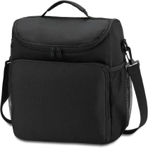 조정 스트랩  대용량 방수 휴대용 피크닉 슬링 절연 점심 쿨러 토트 백