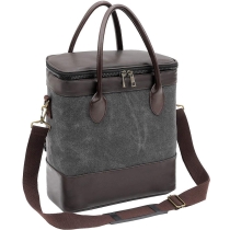 3 병 용량, 다기능, 여행용 와인 쿨러 캐리어 토트 백