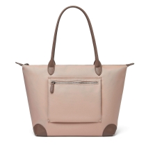 패션 대형 경량 나일론 토트 숄더 여행 여성용 가죽 가방