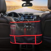 포켓 핸드백 홀더  그물 메쉬 대용량 지갑 보관  문서 포켓