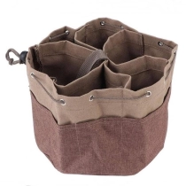 차고 워크샵을위한 휴대용 내구성 캔버스 정원 도구 가방 