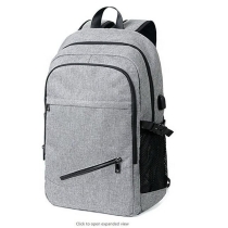 USB 충전 포트 학교 방수 배낭 가방