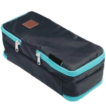 접을 수있는 휴대용 세면 용품 여행 화장품 메이크업 면도 키트 주최자 가방