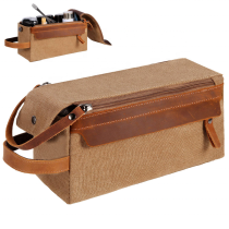 왁스 캔버스 내구성 방수  여행  키트 세면 용품 메이크업 가방