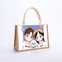 고품질 주문 Eco  바닷가  Hessian 쇼핑 끈달린 가방