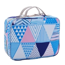 접을 수있는 메이크업 주최자 세면 용품 가방