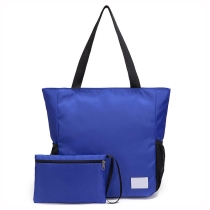 멀티 포켓 유틸리티 방수접이식 비치 토트 백