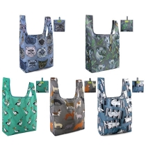 Eco 상표 로고 인쇄 주문 쇼핑 백 