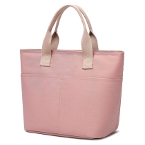 대형  절연 점심 가방 여성 휴대용 피크닉 쿨러 토트 백 