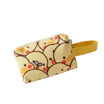 환경 친화적인 면화 화포 화장용 메이크업 주머니 부대 