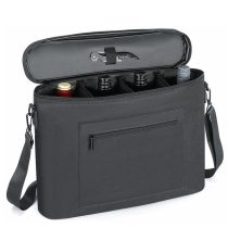 쿨러 백에서 레드 와인 저장 보존 저장 4병