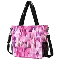 인쇄 로고와 휴대용  대형 공간  유틸리티 토트 숄더 캐리 백 