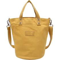 어깨 끈 주문 화포  쇼핑 면화 화포 끈달린 핸드백