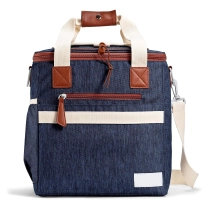 이동식 라이너 24캔 절연 소프트 쿨러와 재사용 가능한 음식 음료 피크닉 비치 쿨러 백